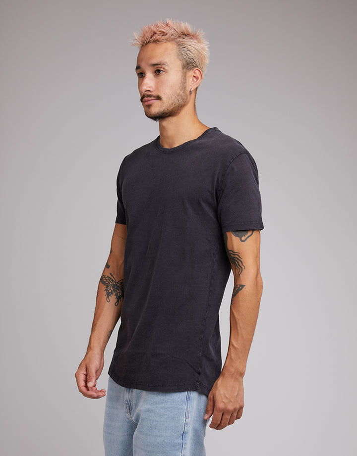 Tee Acid Tail Washed Black