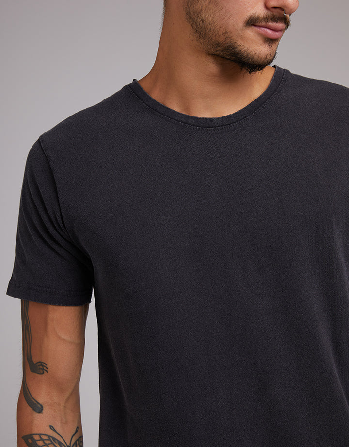 Tee Acid Tail Washed Black