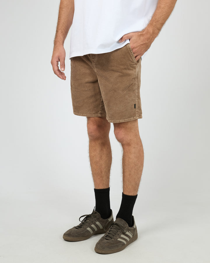 Cord Short Taupe