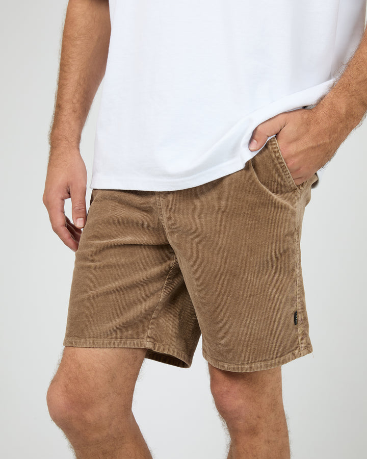 Cord Short Taupe