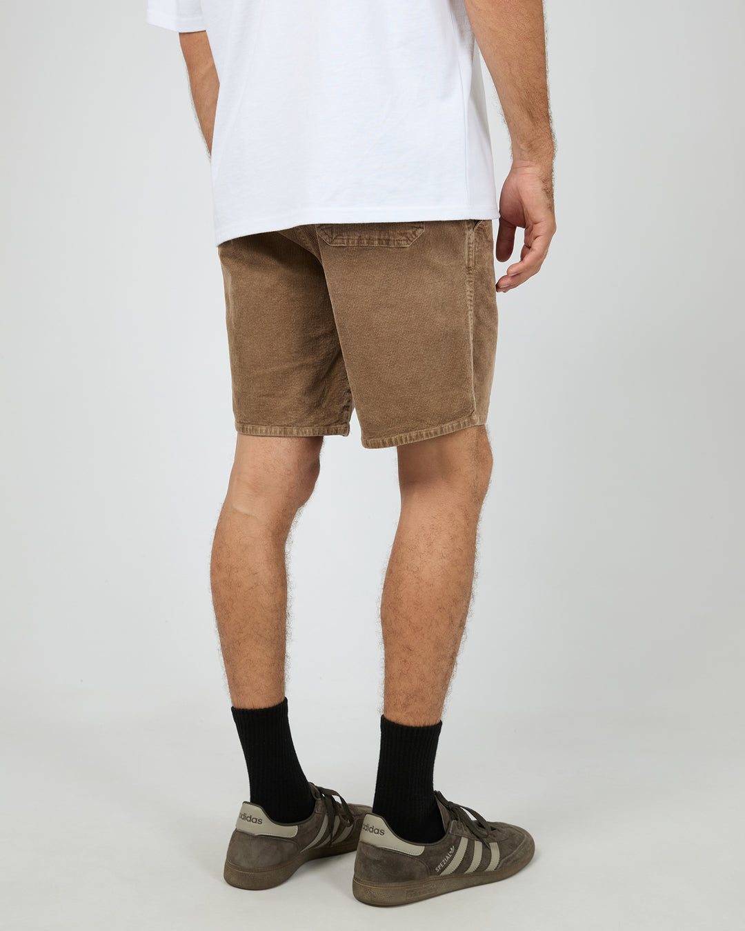 Cord Short Taupe