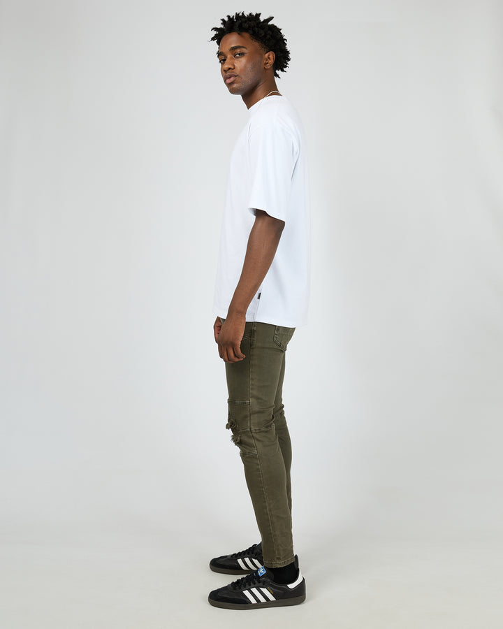 Soho Jean Trashed Khaki