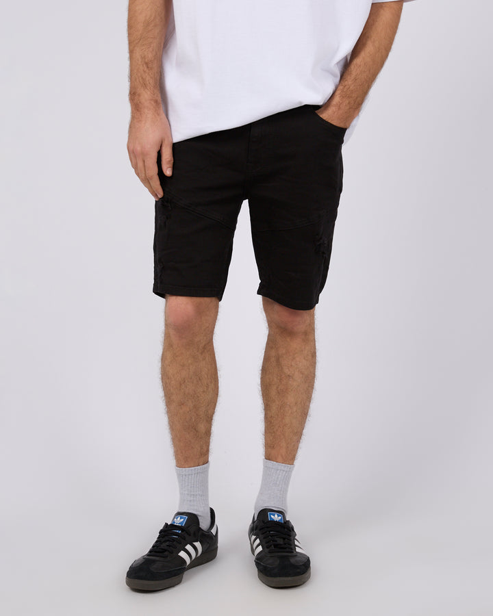 Soho Short Trashed Black