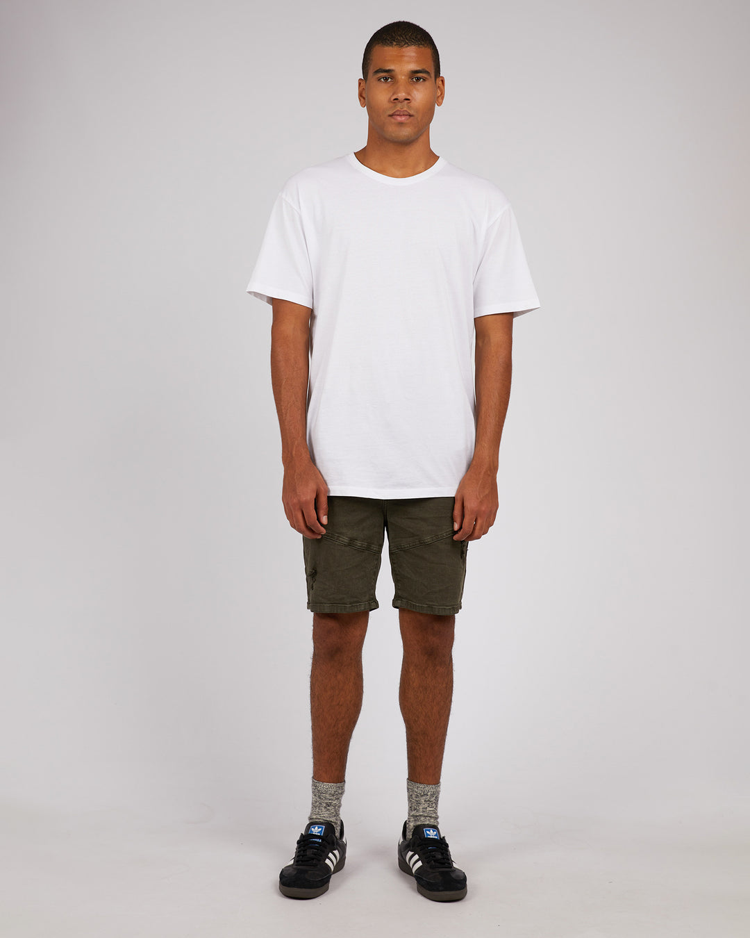Soho Short Trashed Khaki
