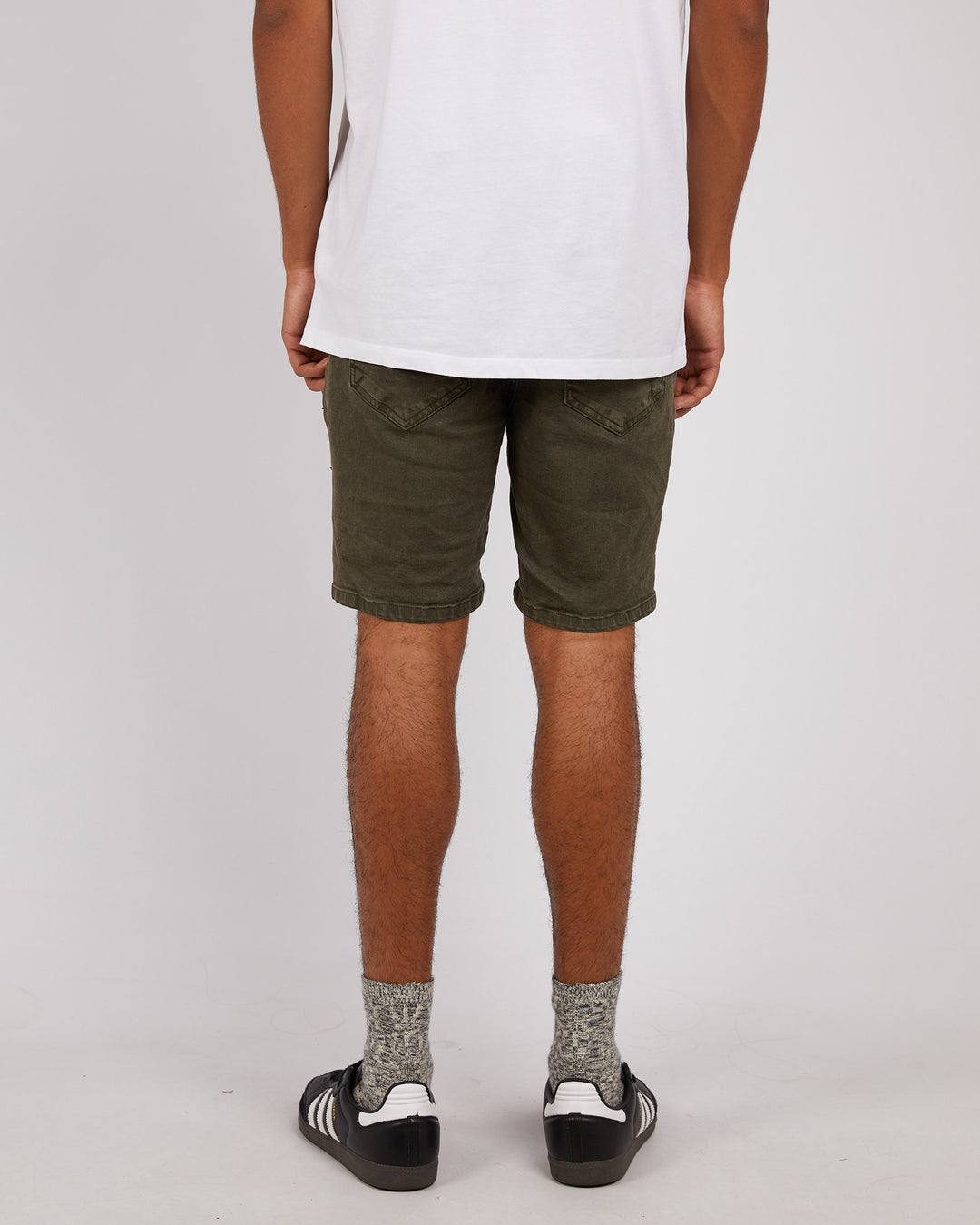 Soho Short Trashed Khaki
