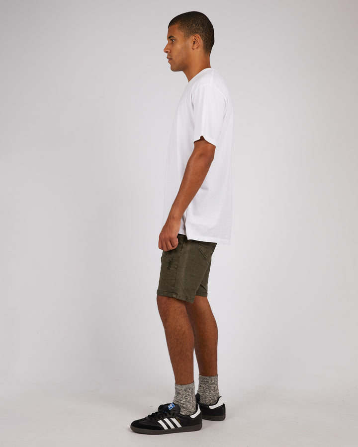 Soho Short Trashed Khaki