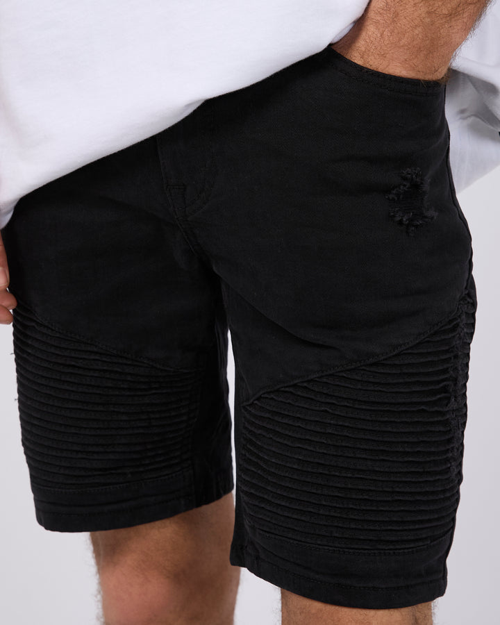 Strung Out Moto Short Black