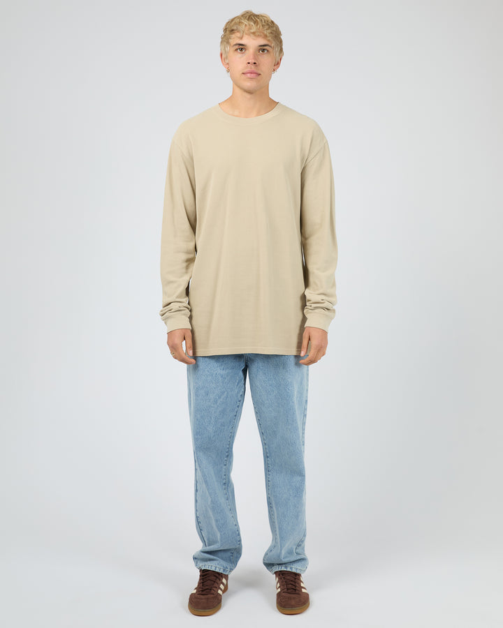 Pique Long Sleeve Tee Herb