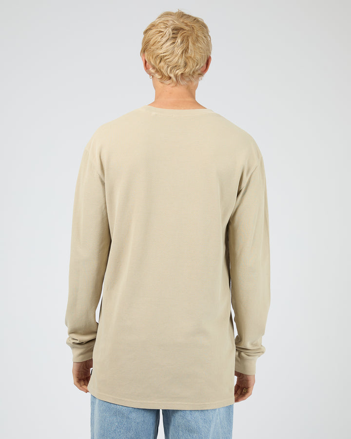 Pique Long Sleeve Tee Herb