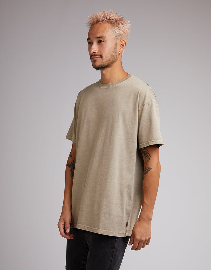 Oversized Tee Tan