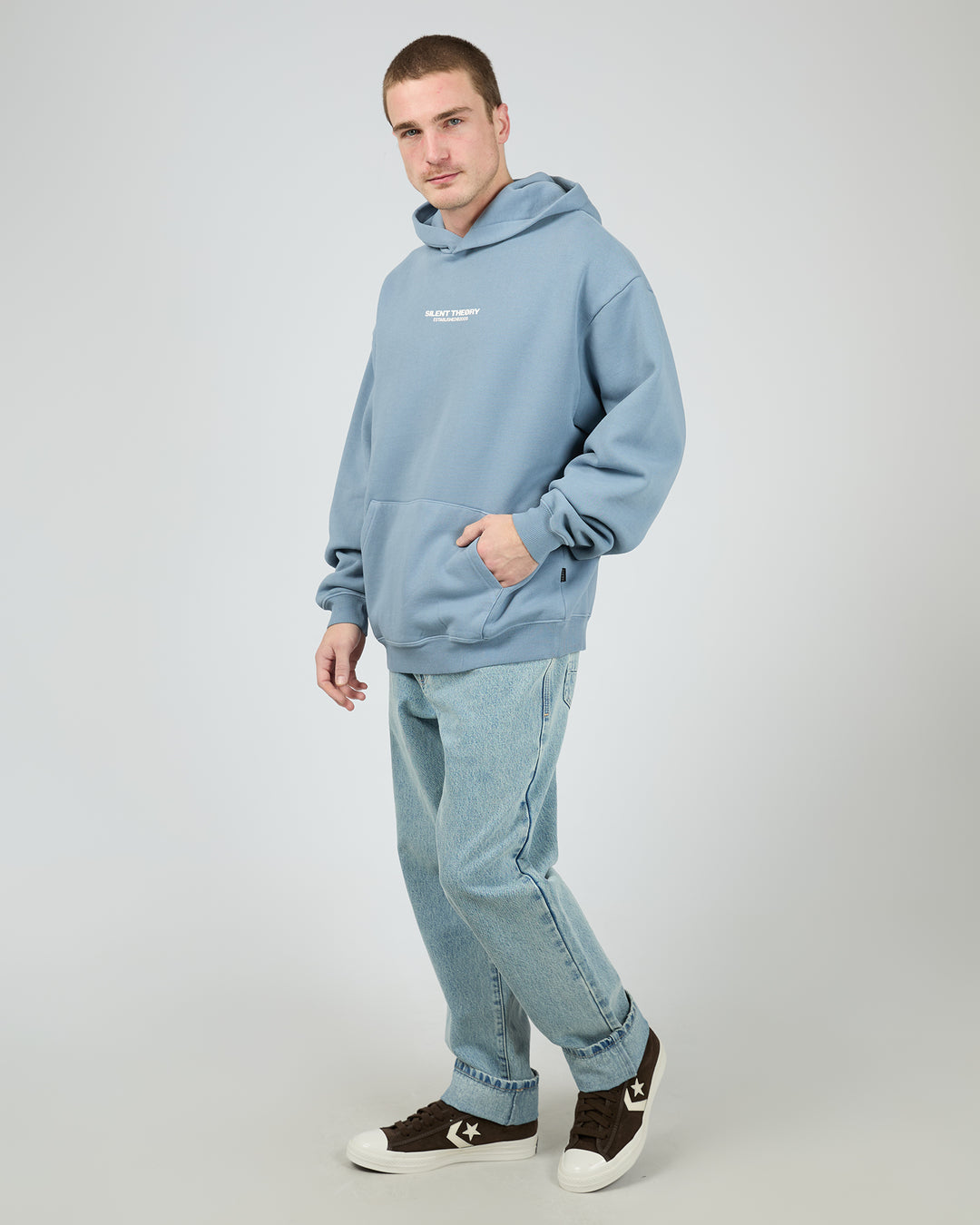 Essential Theory Hoodie Blue
