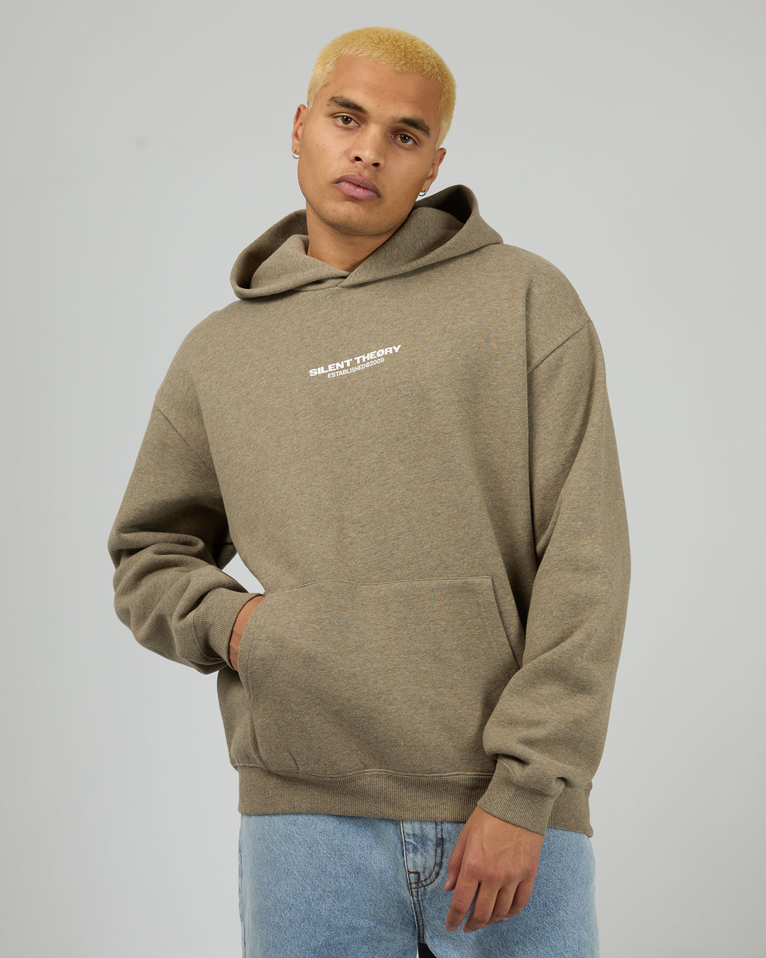 Essential Theory Hoodie Brown Marle
