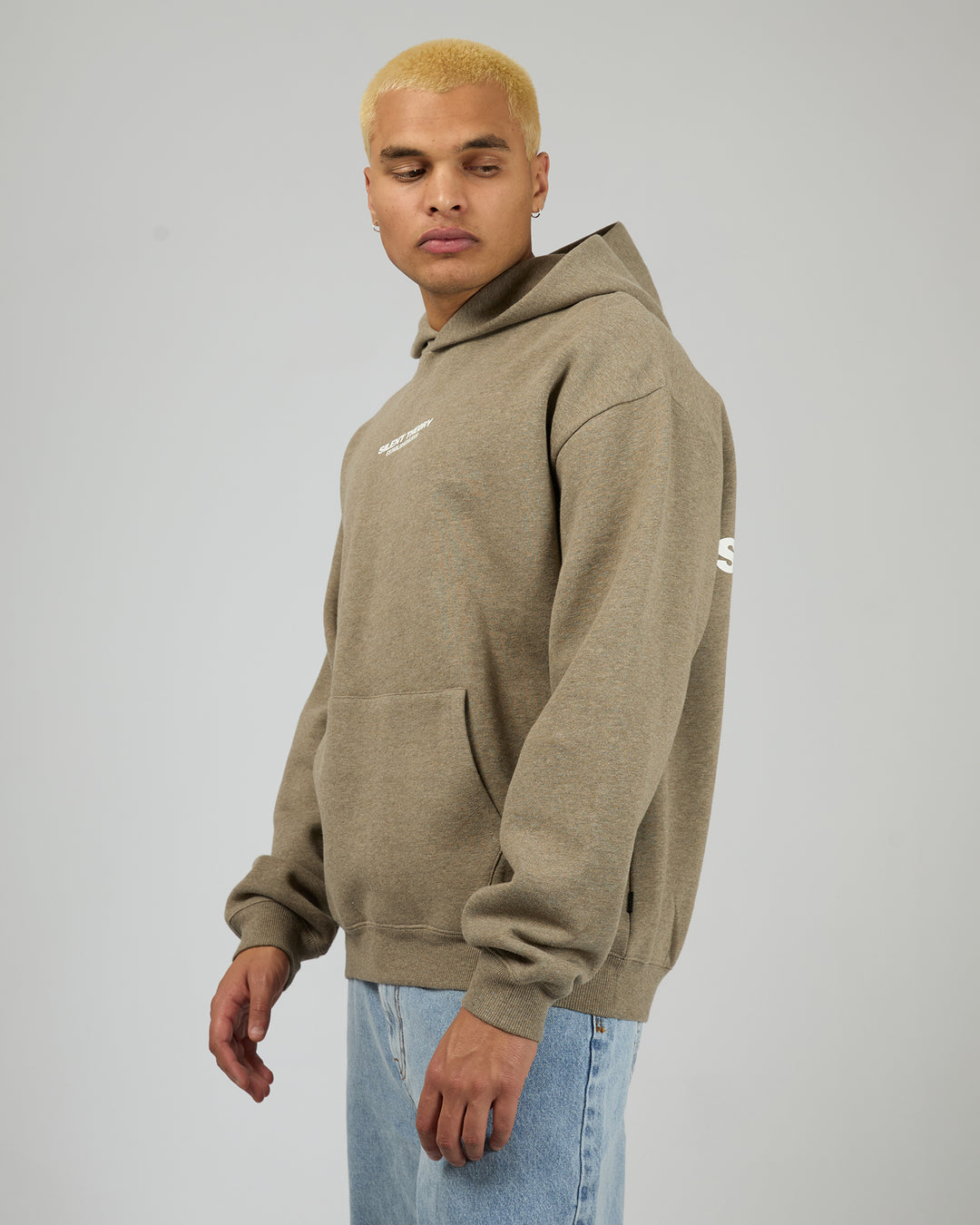 Essential Theory Hoodie Brown Marle