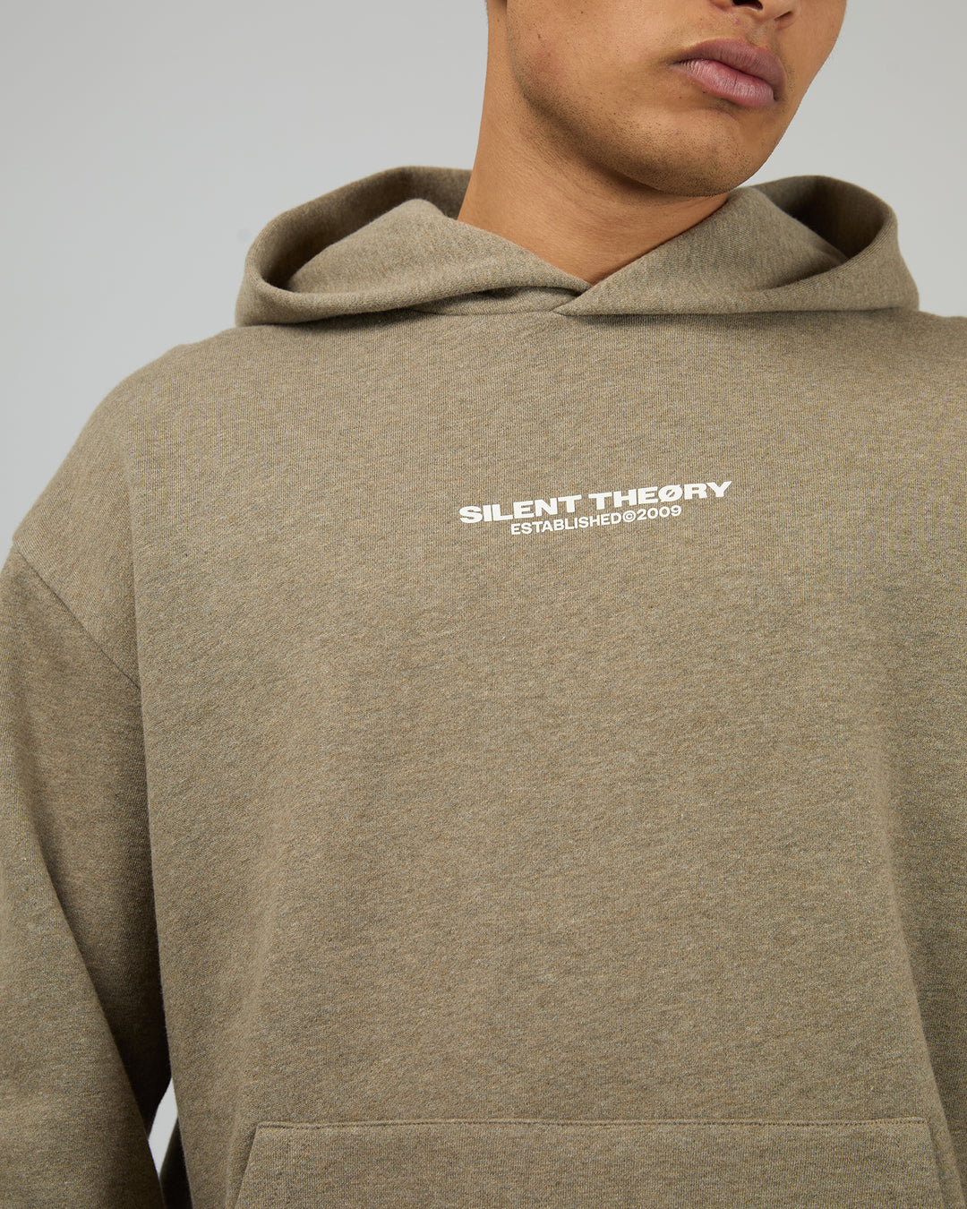 Essential Theory Hoodie Brown Marle