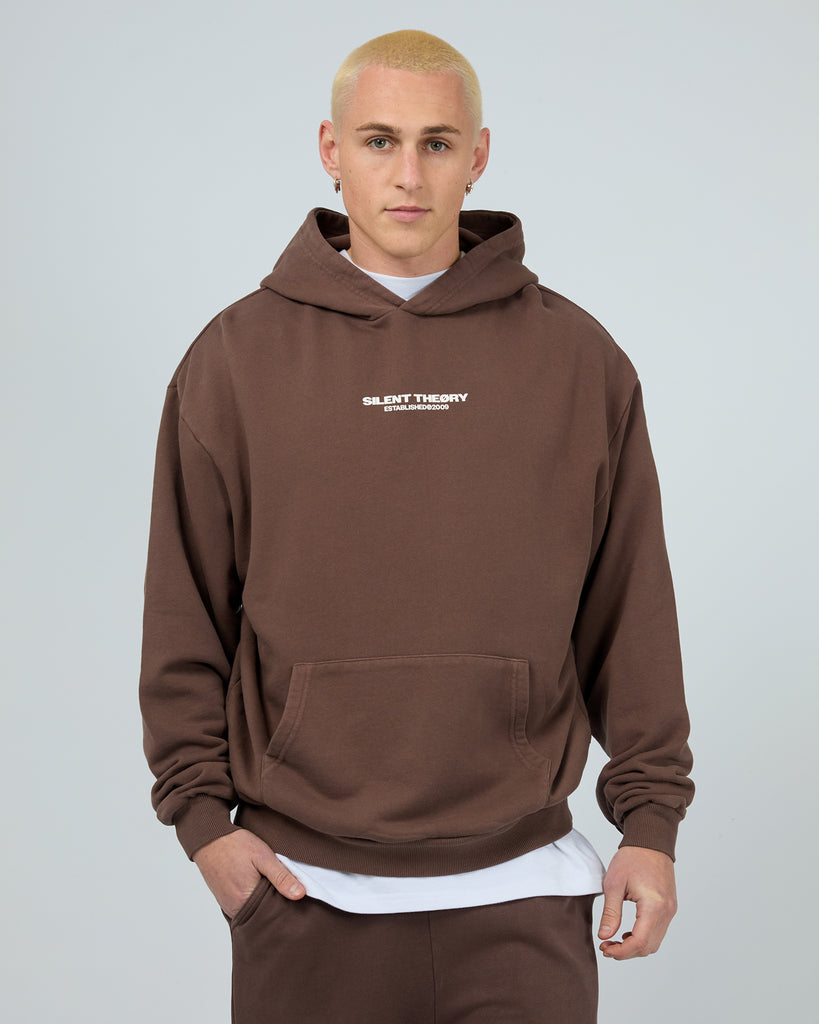 Essential Theory Hoodie Chocolate – Silent Theory