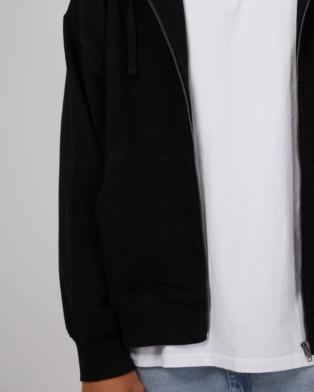 Zip Hoodie Black