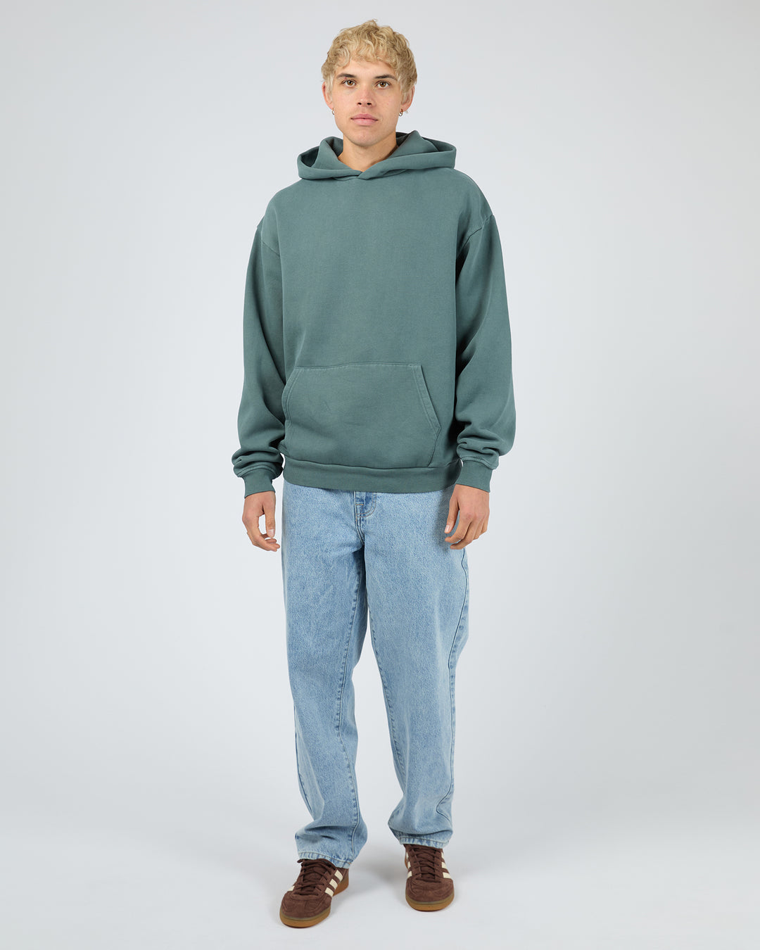 Box Hoodie Blue
