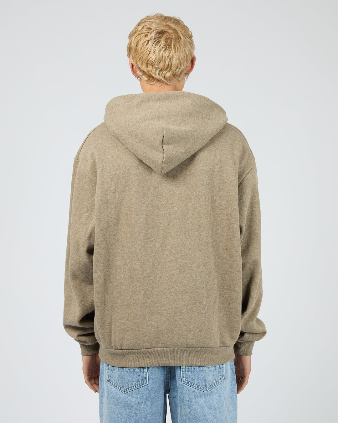 Box Hoodie Brown Marle