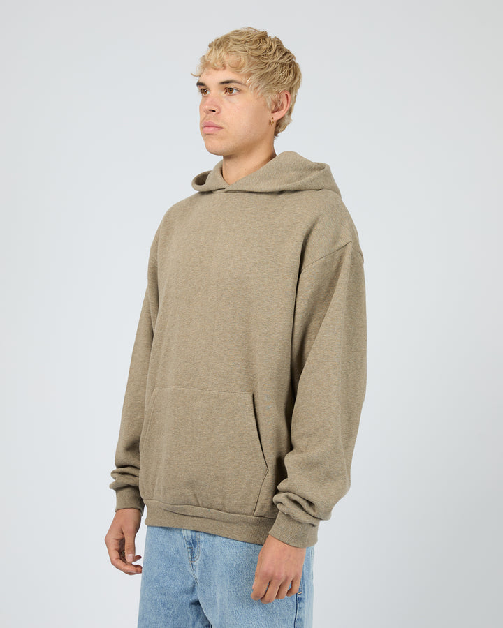 Box Hoodie Brown Marle