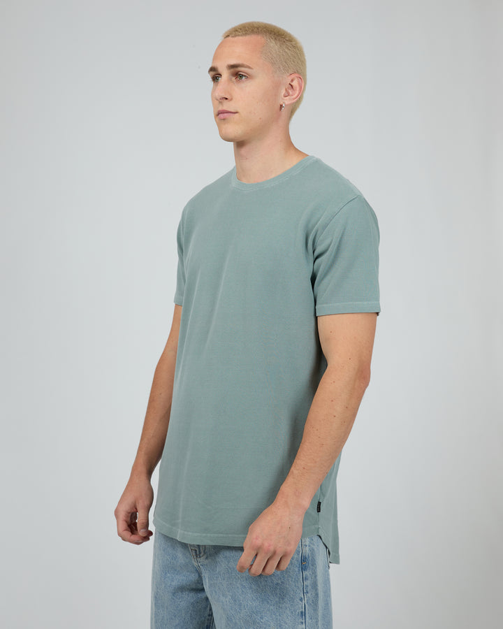 Pique Tee Steel