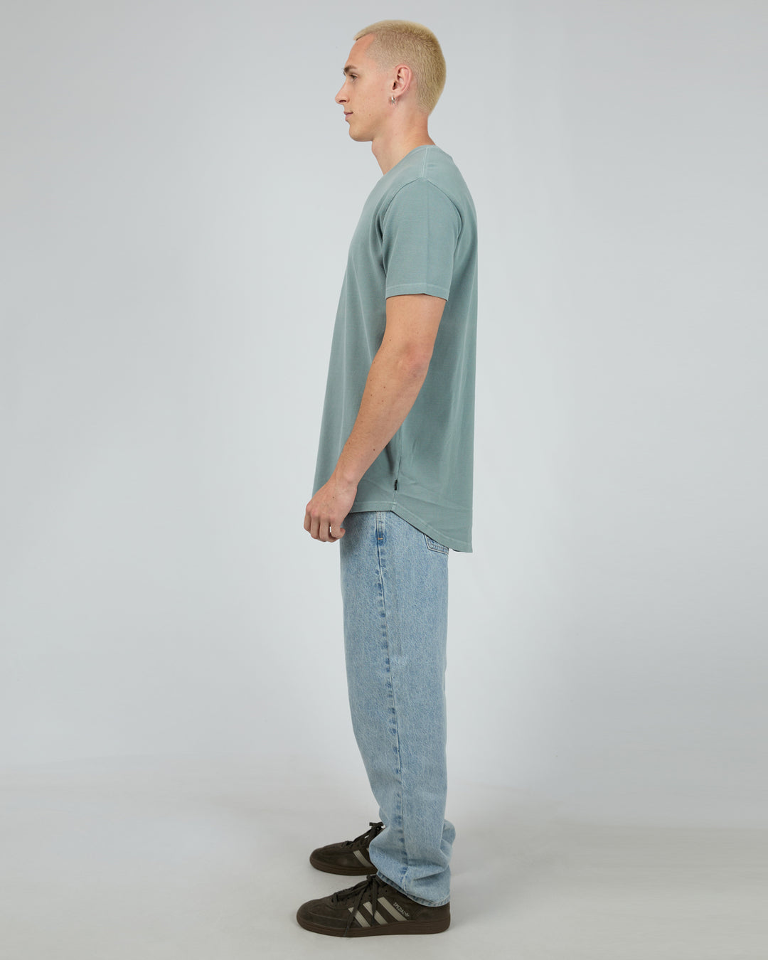 Pique Tee Steel