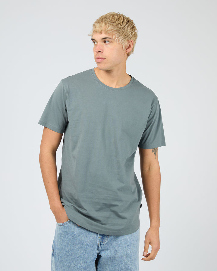 Solid Tail Tee Blue