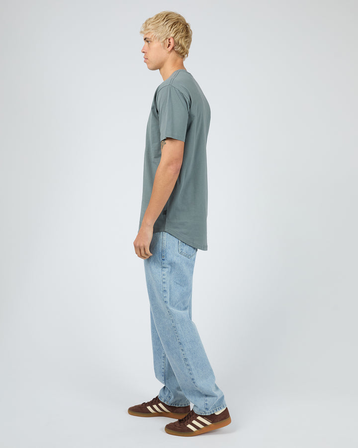 Solid Tail Tee Blue