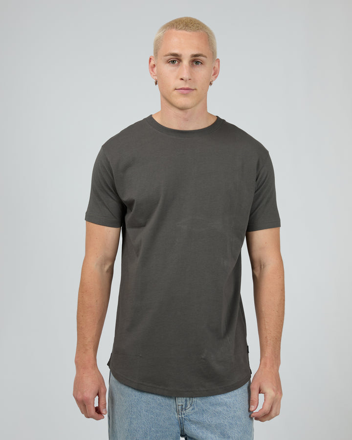 Solid Tail Tee Coal