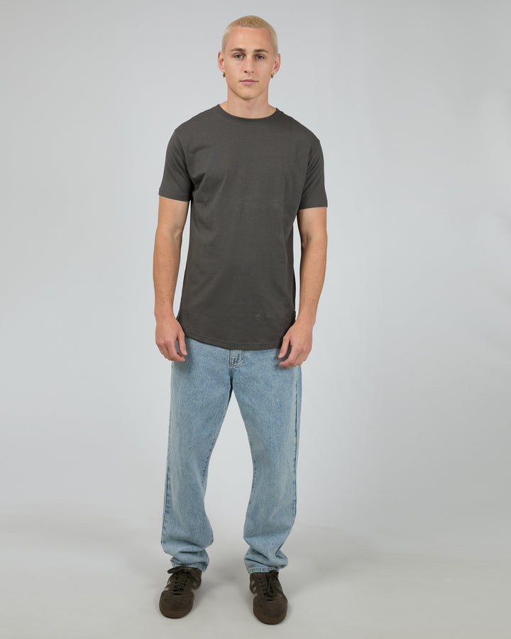 Solid Tail Tee Coal