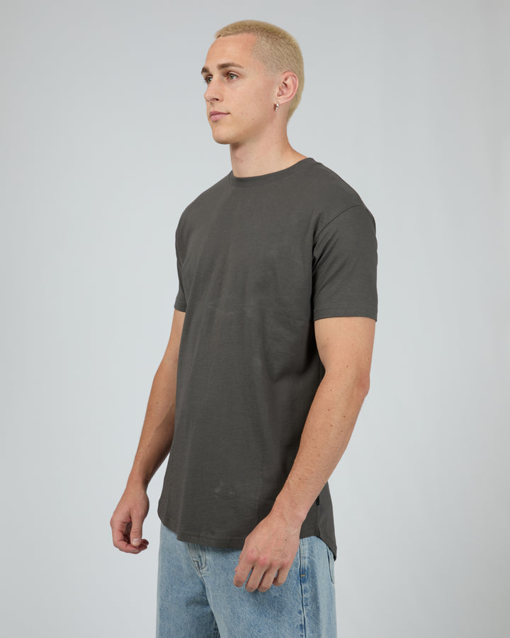 Solid Tail Tee Coal