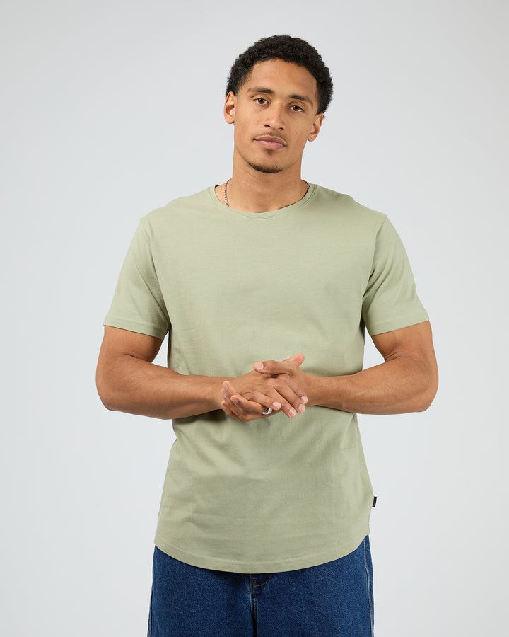 Solid Tail Tee Sage