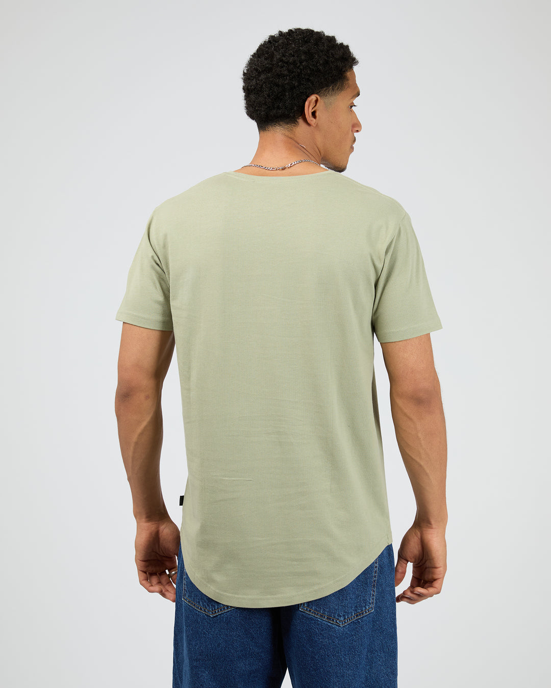 Solid Tail Tee Sage