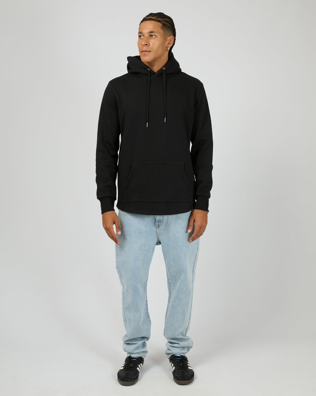 Scoop Hoodie Black
