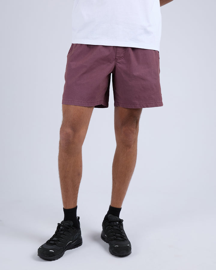 Tres Short Burgundy