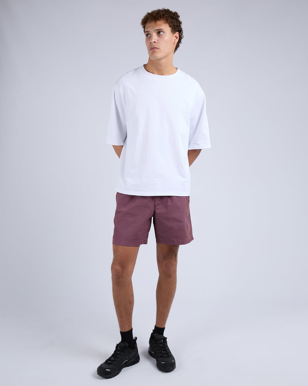 Tres Short Burgundy
