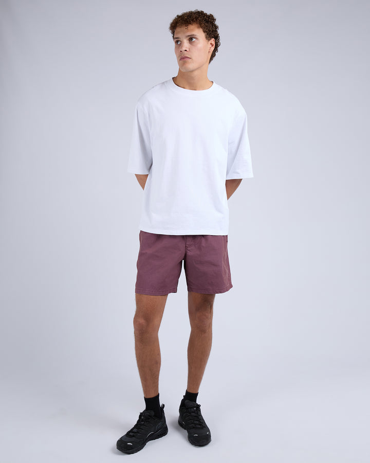 Tres Short Burgundy