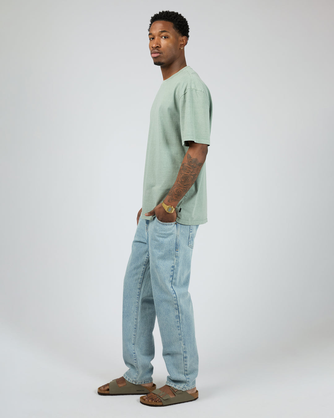 Essential Fit Tee Sage