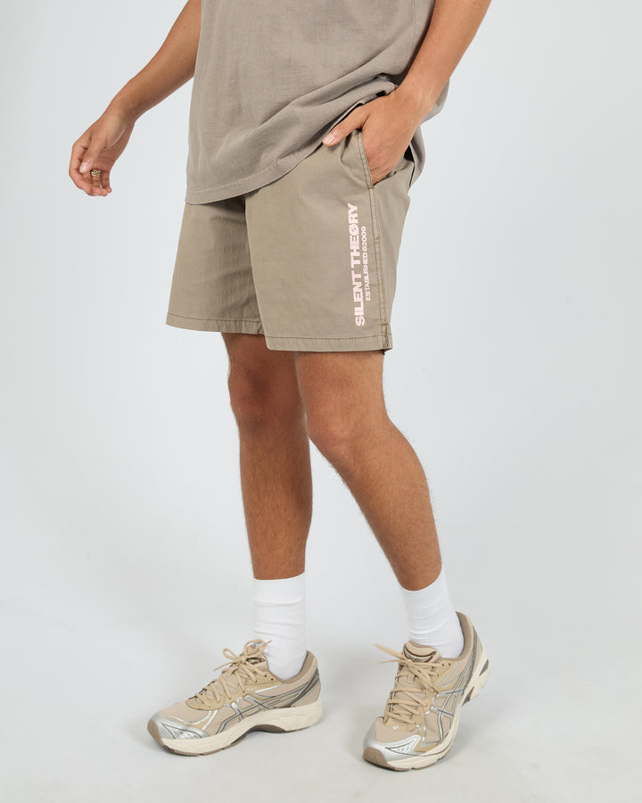 Essential Theory Swim Short Latte