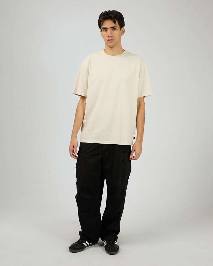Essential Tee 2pk Nat & Mocha