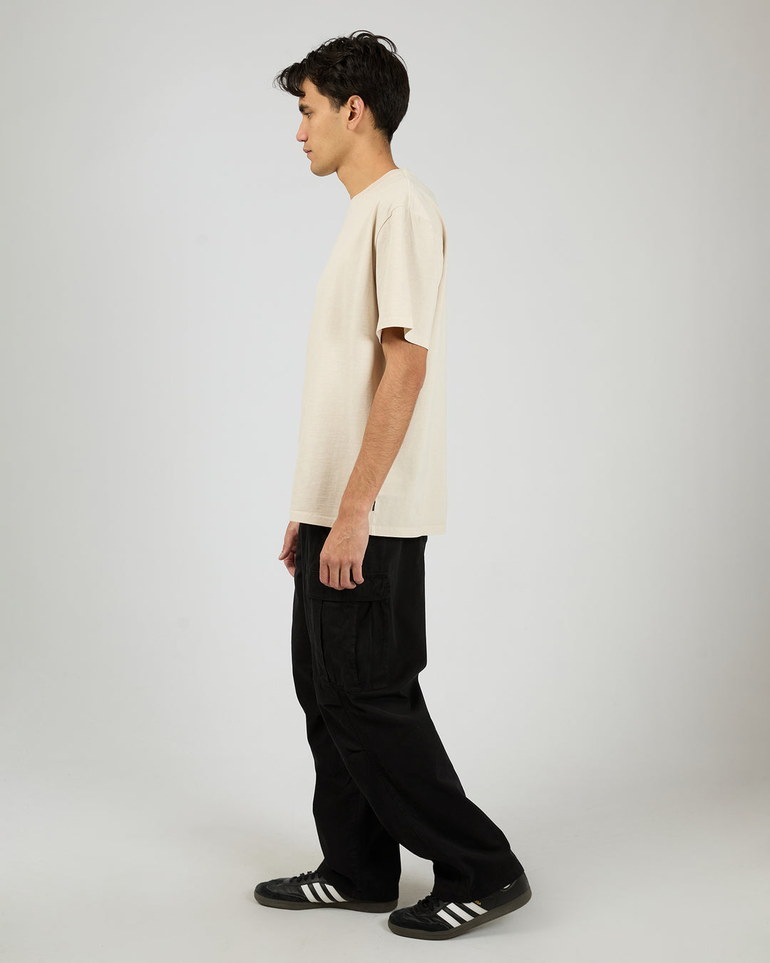 Essential Tee 2pk Nat & Mocha