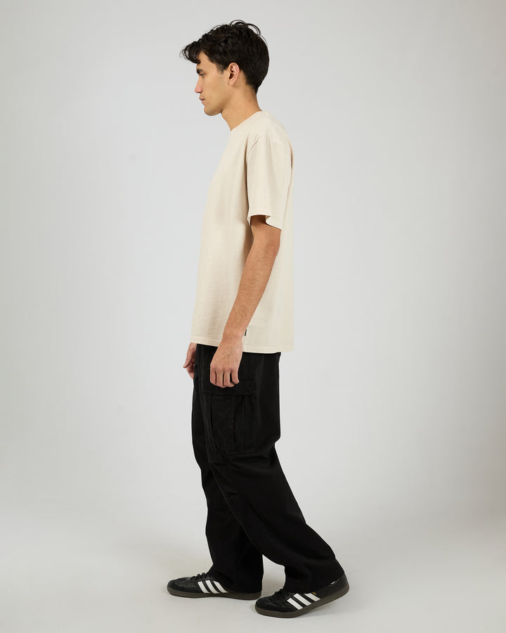 Essential Tee 2pk Nat & Mocha