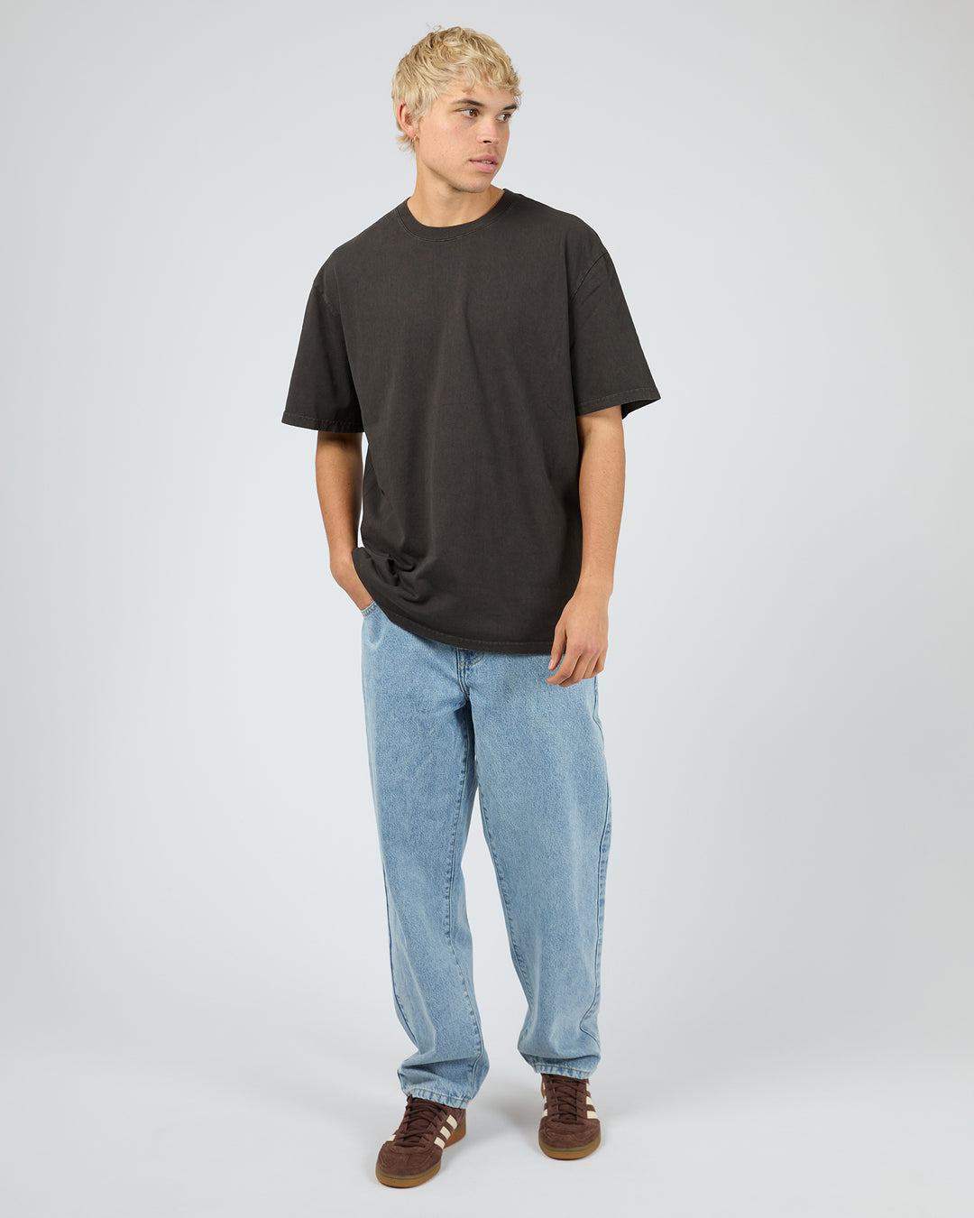 Essential Tee 3pk Nat / Coal / Pine