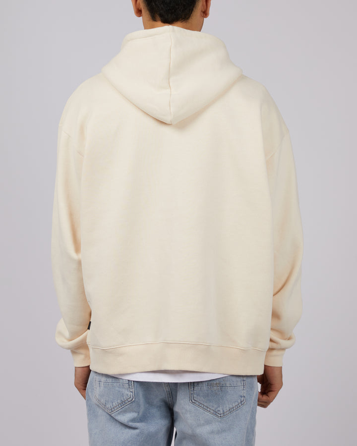 Society Zip Through Hoody Natural