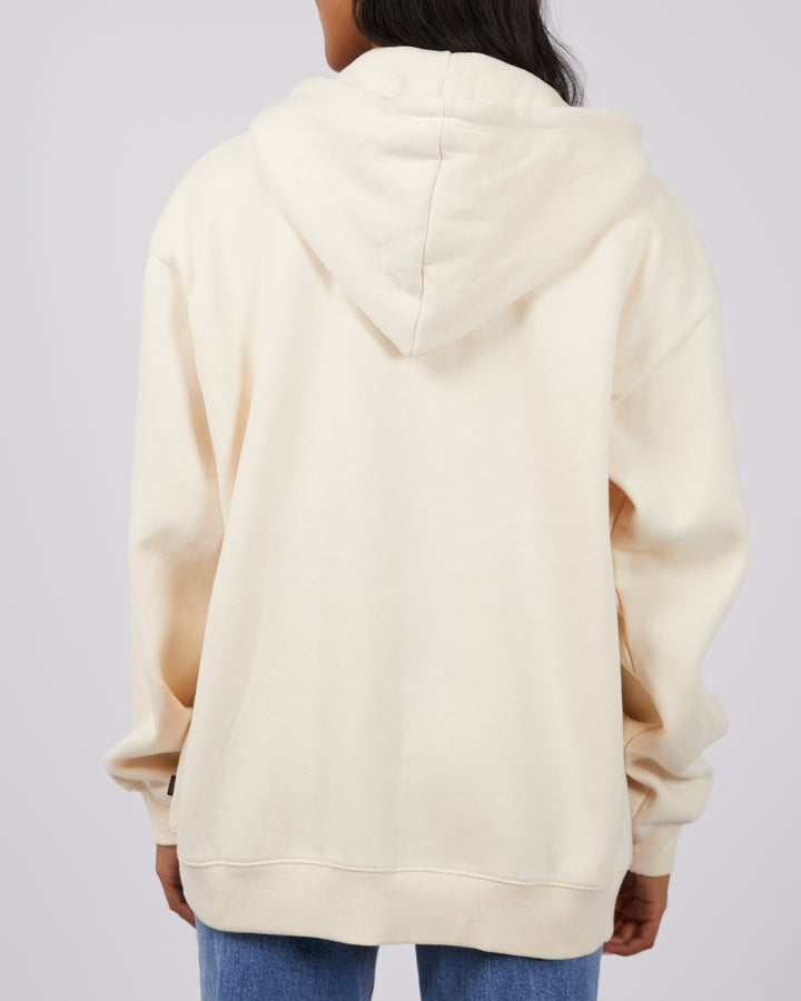 Society Zip Through Hoody Natural