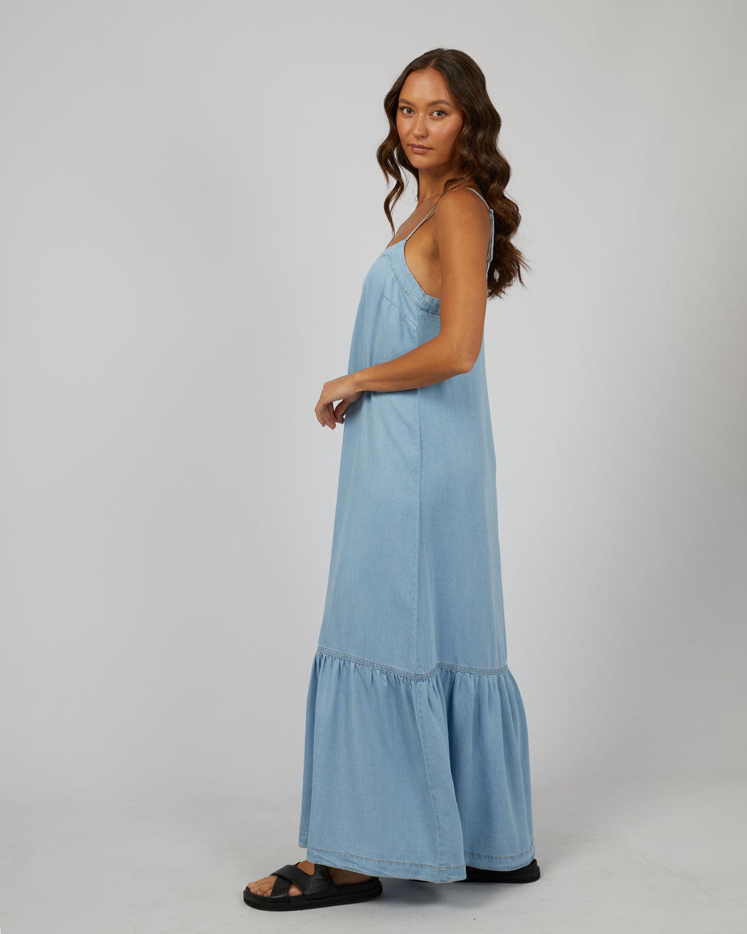 Mason Maxi Dress Denim