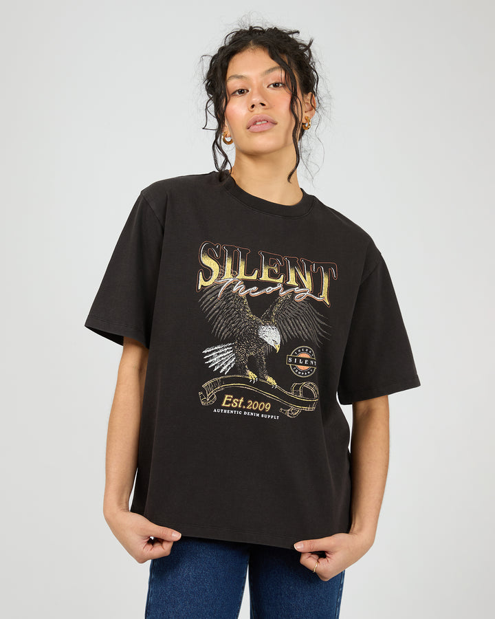 Formation Tee Washed Black