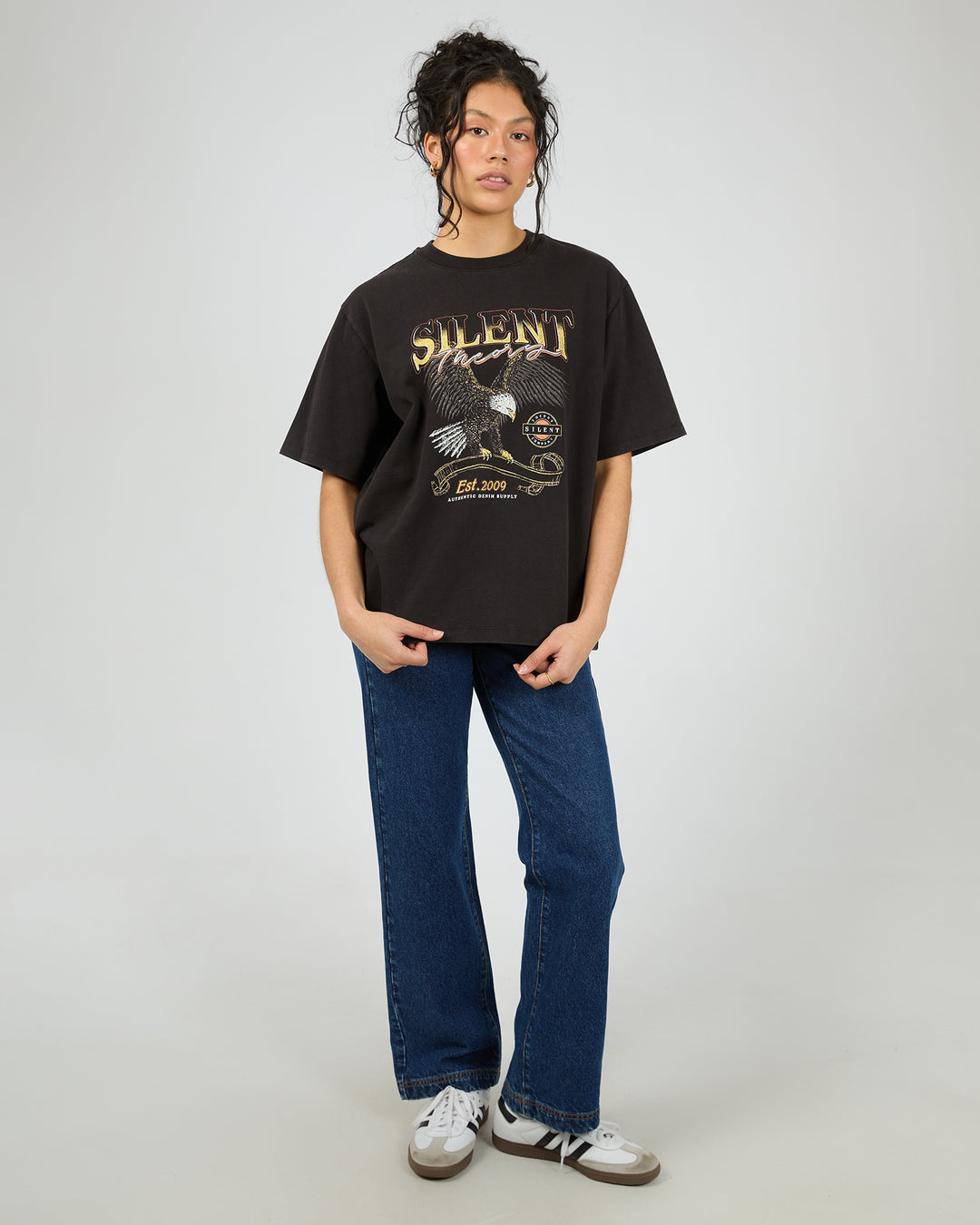 Formation Tee Washed Black