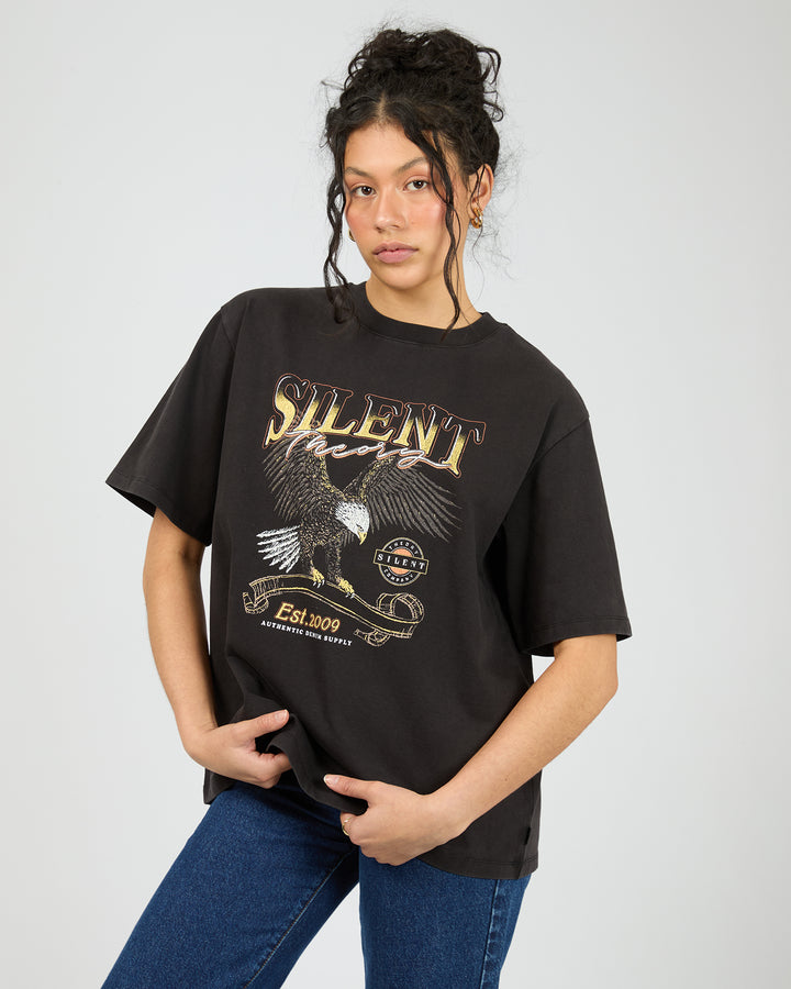 Formation Tee Washed Black