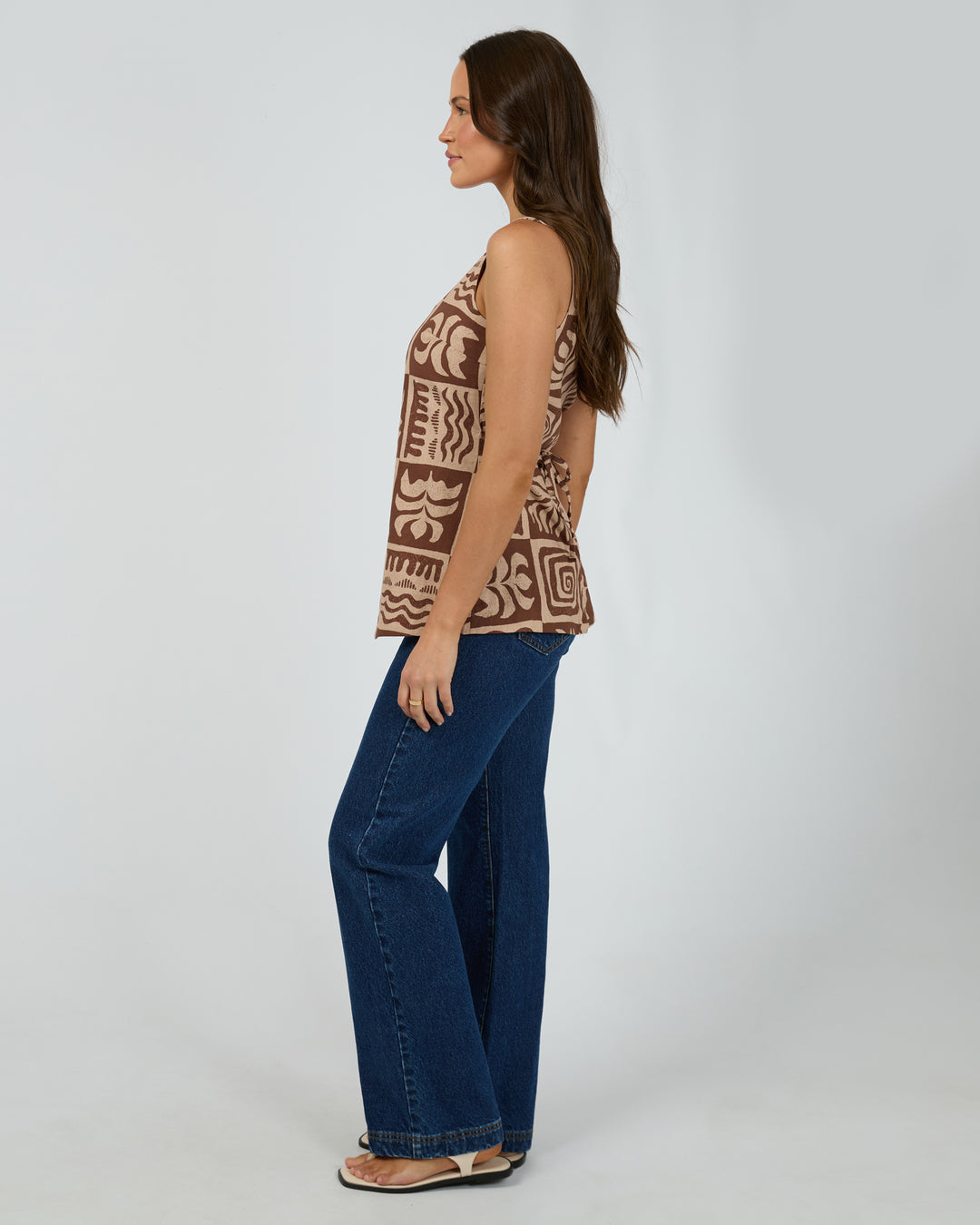 Tulum Top Brown