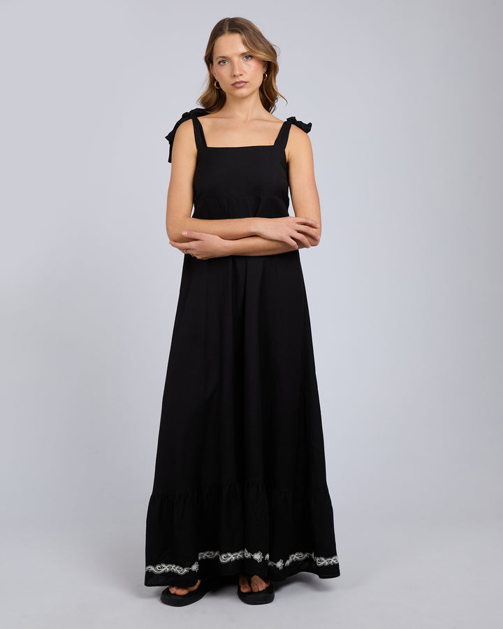 Bandera Maxi Dress Black